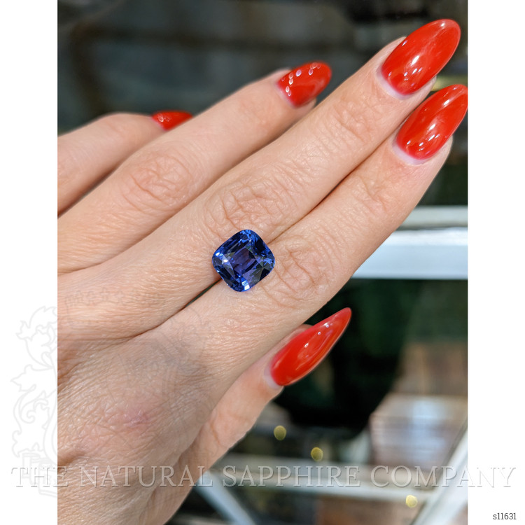 5.53 Ct. Blue Sapphire from Ceylon (Sri Lanka)