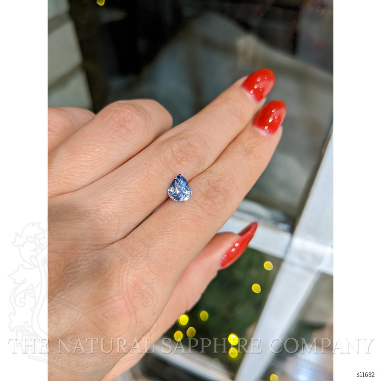 1.59 Ct. Blue Sapphire from Ceylon (Sri Lanka)