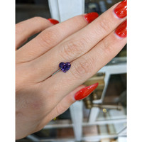 1.65 Ct. Purple Sapphire from Ceylon (Sri Lanka) Life Style