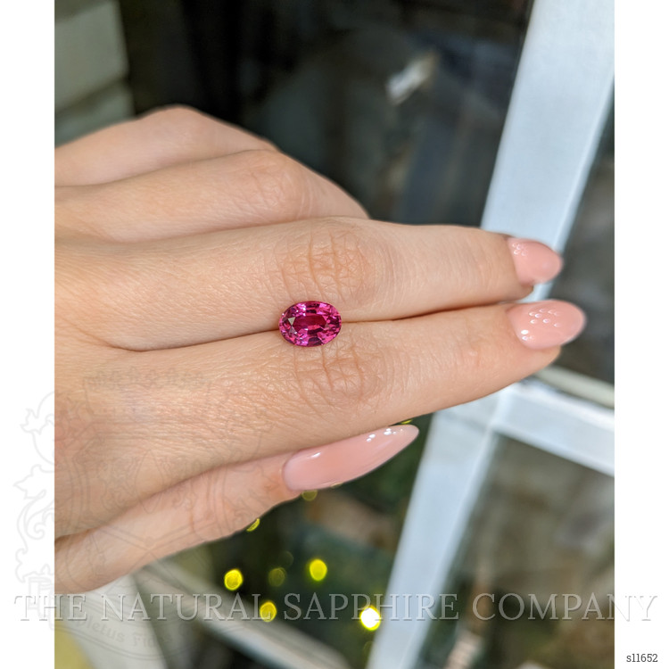 2.04 Ct. Pink Sapphire from Ceylon (Sri Lanka)