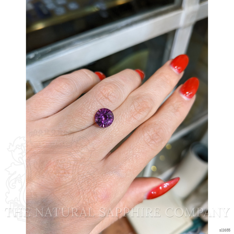 3.62 Ct. Purple Sapphire from Madagascar