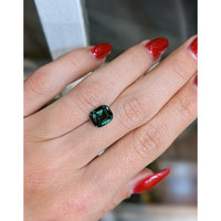 3.20 Ct. Bluish Green Sapphire from Ceylon (Sri Lanka) Life Style