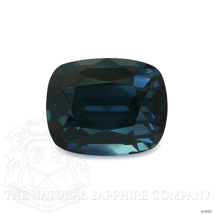 6.09 Ct. Greenish Blue Sapphire from Ceylon (Sri Lanka)