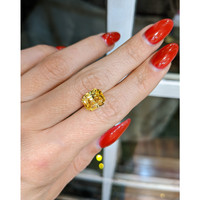 6.02 Ct. Yellow Sapphire from Ceylon (Sri Lanka) Life Style