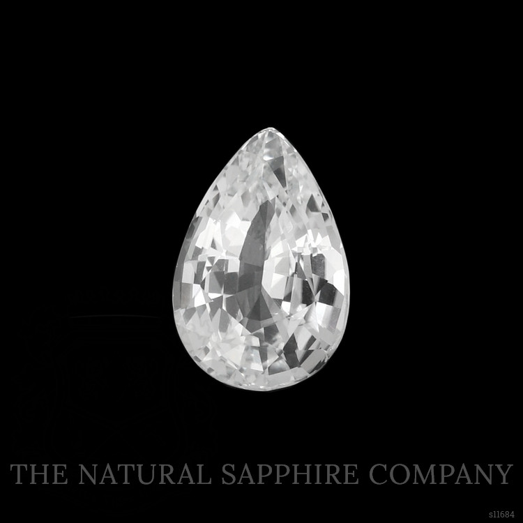 5.07 Ct. White Sapphire from Ceylon (Sri Lanka)