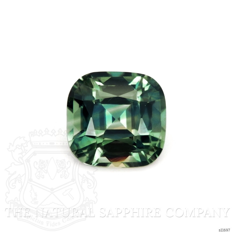 2.00 Ct. Bluish Green Sapphire from Ceylon (Sri Lanka)