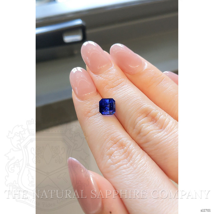 2.32 Ct. Blue Sapphire from Ceylon (Sri Lanka)