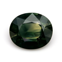 5.74 Ct. Bluish Green Sapphire from Ceylon (Sri Lanka) Video