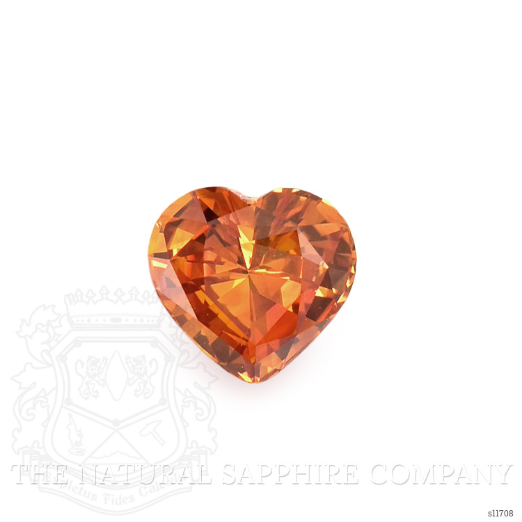 2.05 Ct. Orange Sapphire from Ceylon (Sri Lanka)