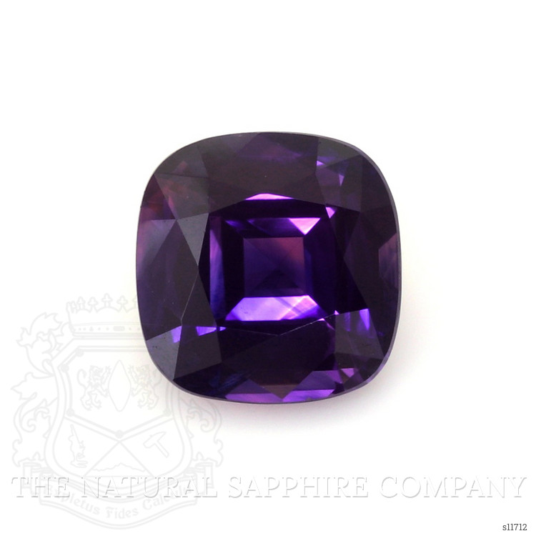 3.04 Ct. Bluish Purple Sapphire from Ceylon (Sri Lanka)