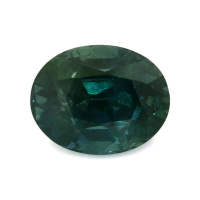 4.24 Ct. Bluish Green Sapphire from Madagascar Video