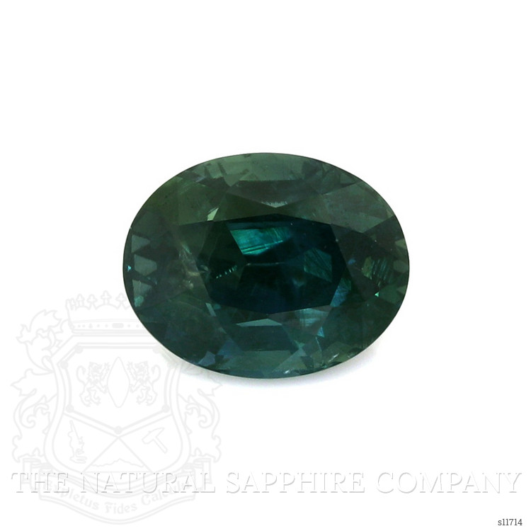 4.24 Ct. Bluish Green Sapphire from Madagascar