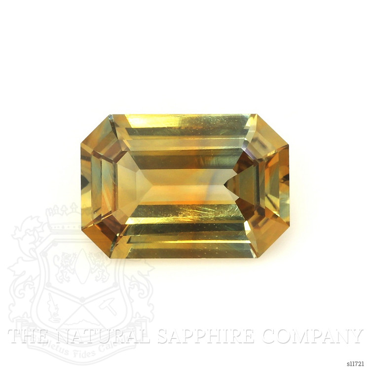 5.19 Ct. Bi Color Sapphire from Ceylon (Sri Lanka)