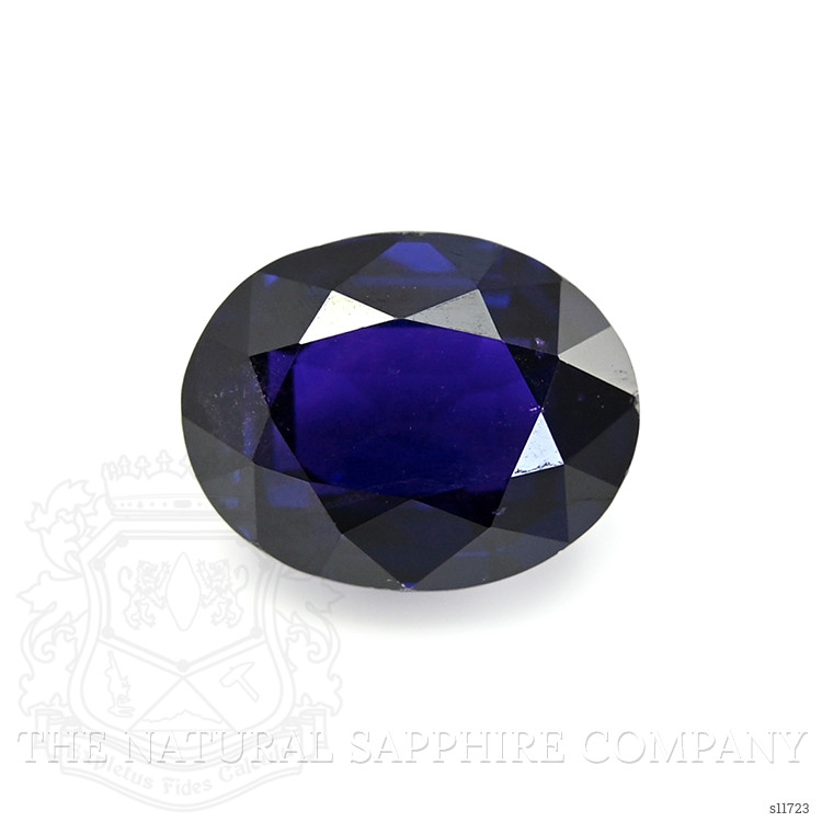 3.17 Ct. Purplish Blue Sapphire from Ceylon (Sri Lanka)