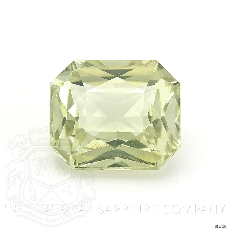 1.17 Ct. Yellowish Green Sapphire from Ceylon (Sri Lanka)