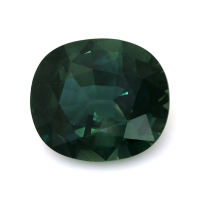 5.37 Ct. Bluish Green Sapphire from Ceylon (Sri Lanka) Video
