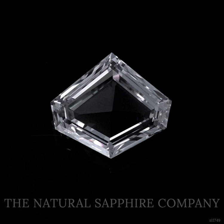 2.02 Ct. White Sapphire from Ceylon (Sri Lanka)