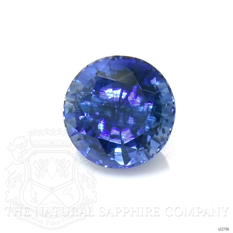 0.80 Ct. Blue Sapphire from Ceylon (Sri Lanka)