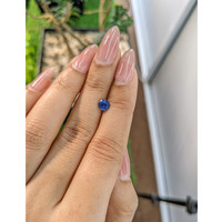 0.80 Ct. Blue Sapphire from Ceylon (Sri Lanka) Life Style