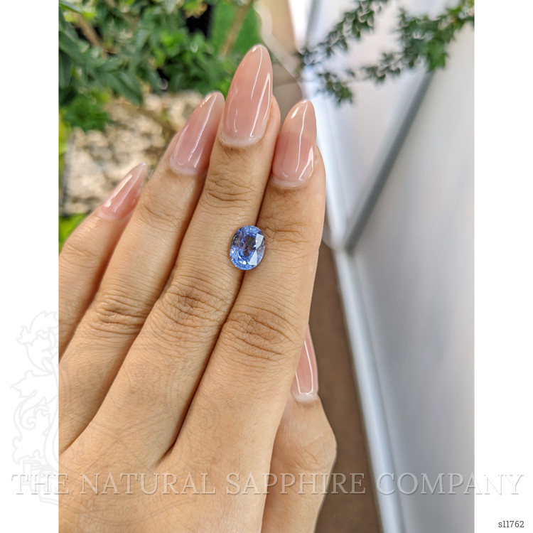 2.25 Ct. Blue Sapphire from Ceylon (Sri Lanka)
