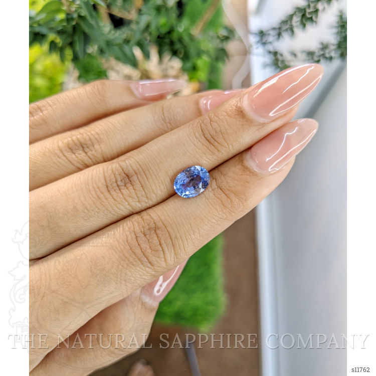 2.25 Ct. Blue Sapphire from Ceylon (Sri Lanka)