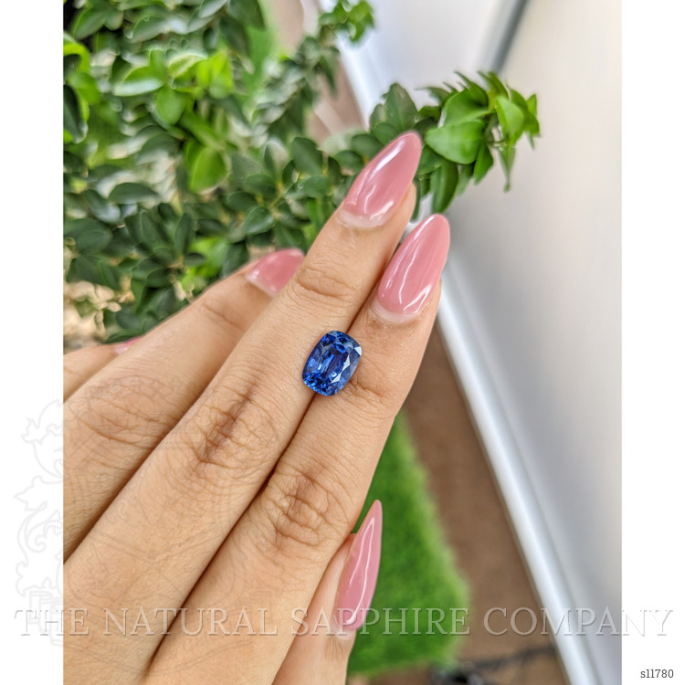 2.67 Ct. Blue Sapphire from Ceylon (Sri Lanka)