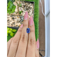 2.67 Ct. Blue Sapphire from Ceylon (Sri Lanka) Life Style