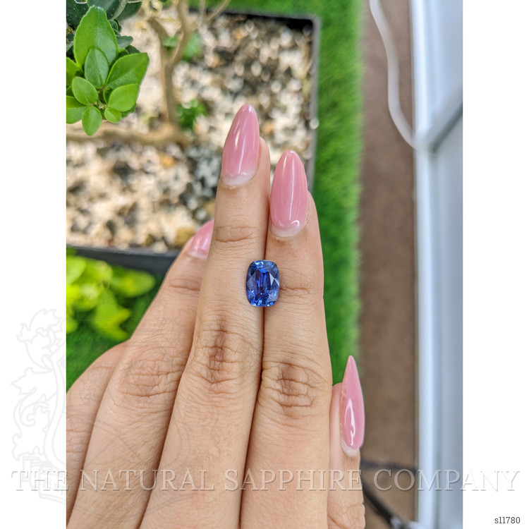 2.67 Ct. Blue Sapphire from Ceylon (Sri Lanka)