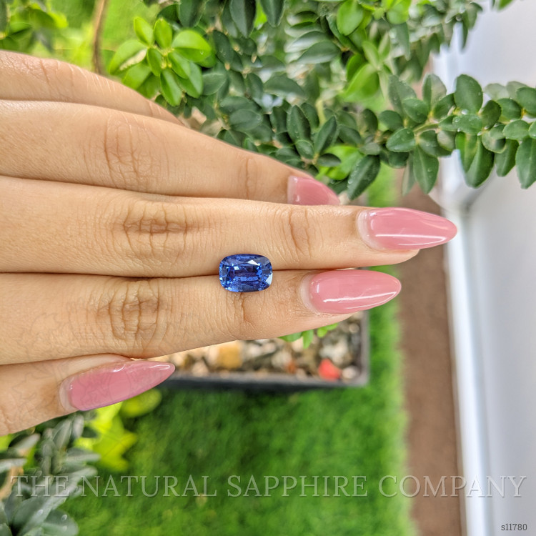 2.67 Ct. Blue Sapphire from Ceylon (Sri Lanka)