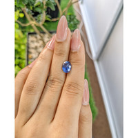 2.55 Ct. Blue Sapphire from Ceylon (Sri Lanka) Life Style