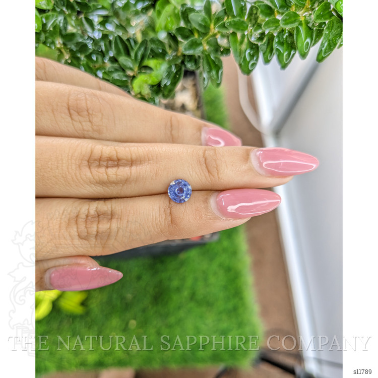 1.04 Ct. Blue Sapphire from Ceylon (Sri Lanka)