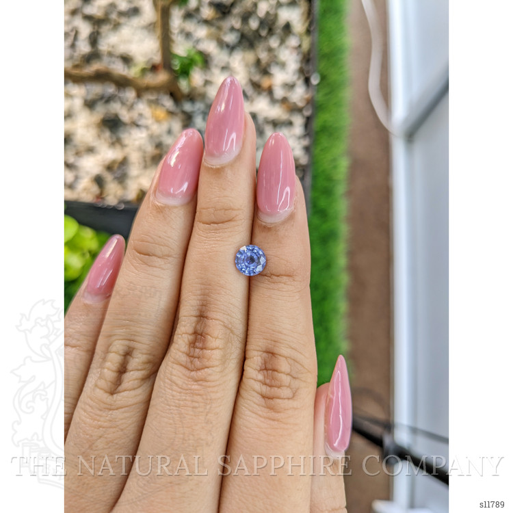 1.04 Ct. Blue Sapphire from Ceylon (Sri Lanka)