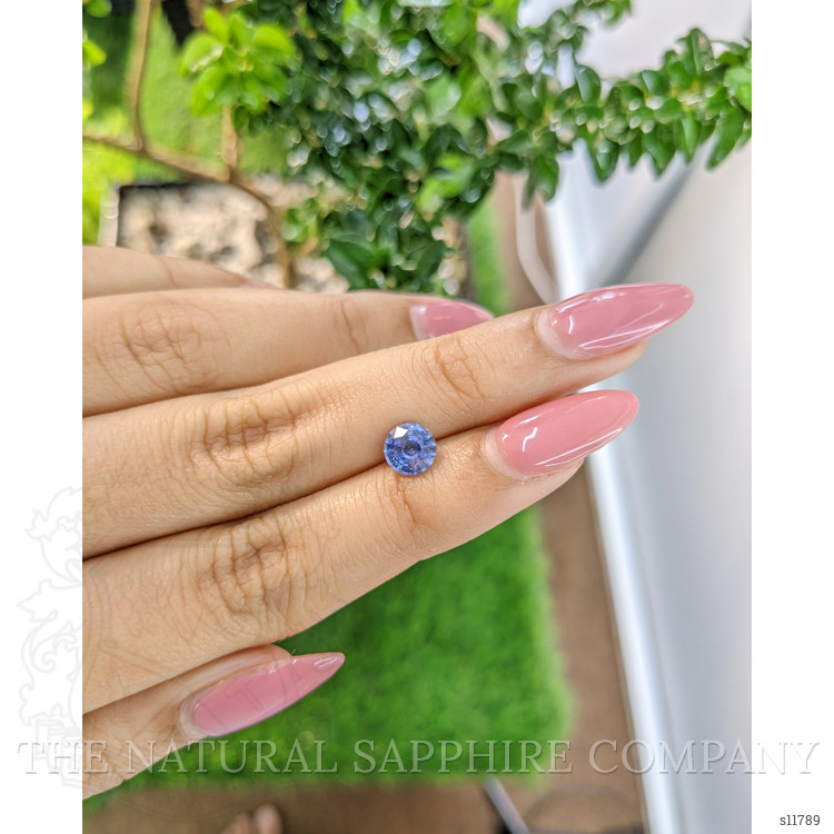 1.04 Ct. Blue Sapphire from Ceylon (Sri Lanka)