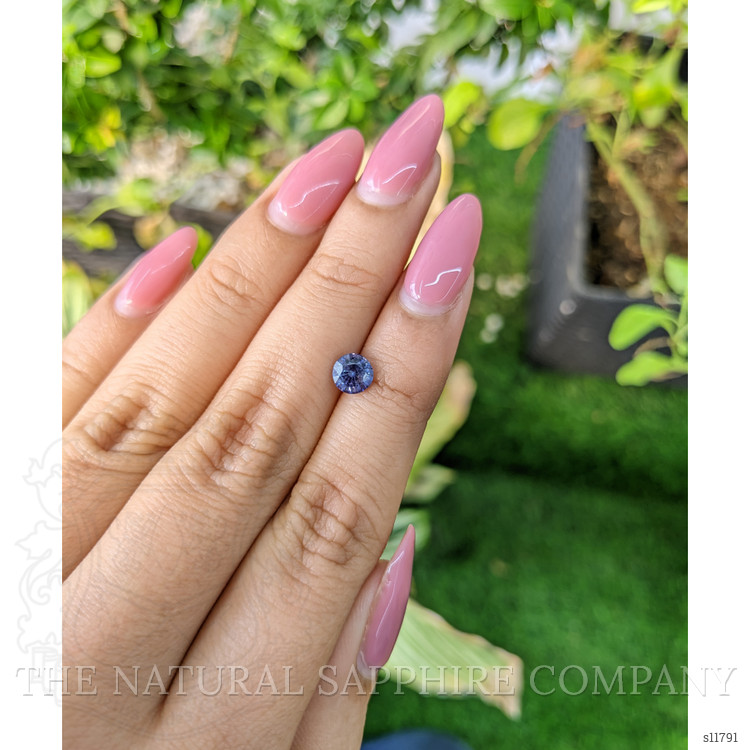 1.01 Ct. Blue Sapphire from Ceylon (Sri Lanka)