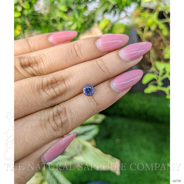 1.01 Ct. Blue Sapphire from Ceylon (Sri Lanka)