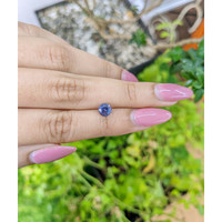 1.01 Ct. Blue Sapphire from Ceylon (Sri Lanka) Life Style