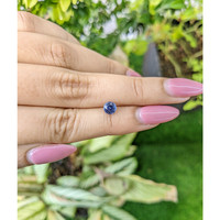 0.81 Ct. Blue Sapphire from Ceylon (Sri Lanka) Life Style