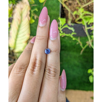0.81 Ct. Blue Sapphire from Ceylon (Sri Lanka) Life Style