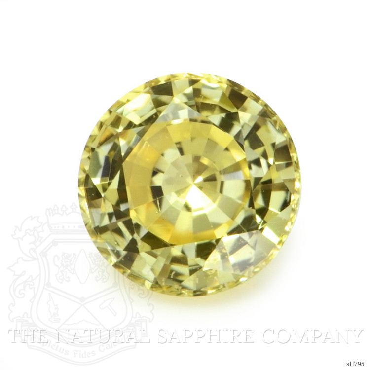0.99 Ct. Yellow Sapphire from Ceylon (Sri Lanka)