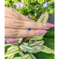 0.70 Ct. Blue Sapphire from Ceylon (Sri Lanka) Life Style