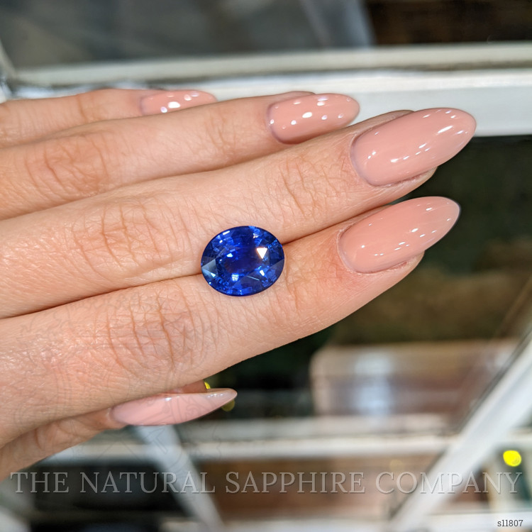 6.59 Ct. Blue Sapphire from Madagascar