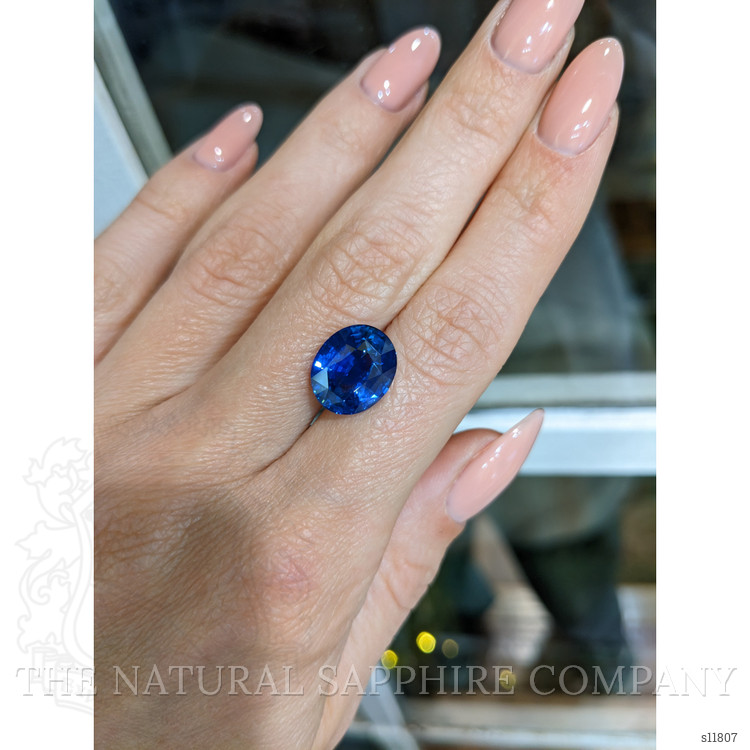 6.59 Ct. Blue Sapphire from Madagascar