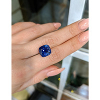 8.08 Ct. Blue Sapphire from Madagascar Life Style