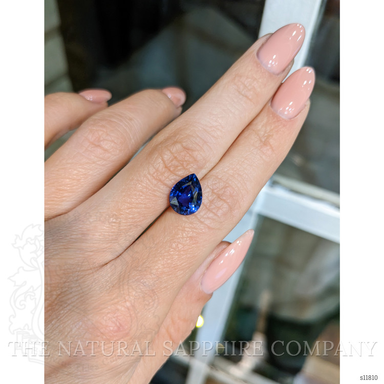 3.56 Ct. Blue Sapphire from Ceylon (Sri Lanka)