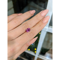 2.05 Ct. Purplish Pink Sapphire from Ceylon (Sri Lanka) Life Style