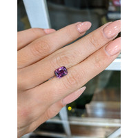 1.87 Ct. Pinkish Purple Sapphire from Ceylon (Sri Lanka) Life Style