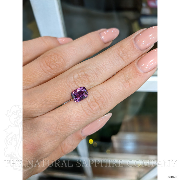 1.87 Ct. Pinkish Purple Sapphire from Ceylon (Sri Lanka)