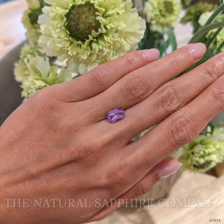 2.14 Ct. Purplish Pink Sapphire from Ceylon (Sri Lanka)