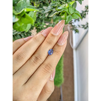 1.11 Ct. Blue Sapphire from Ceylon (Sri Lanka) Life Style
