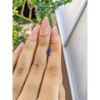 0.82 Ct. Blue Sapphire from Ceylon (Sri Lanka) Life Style